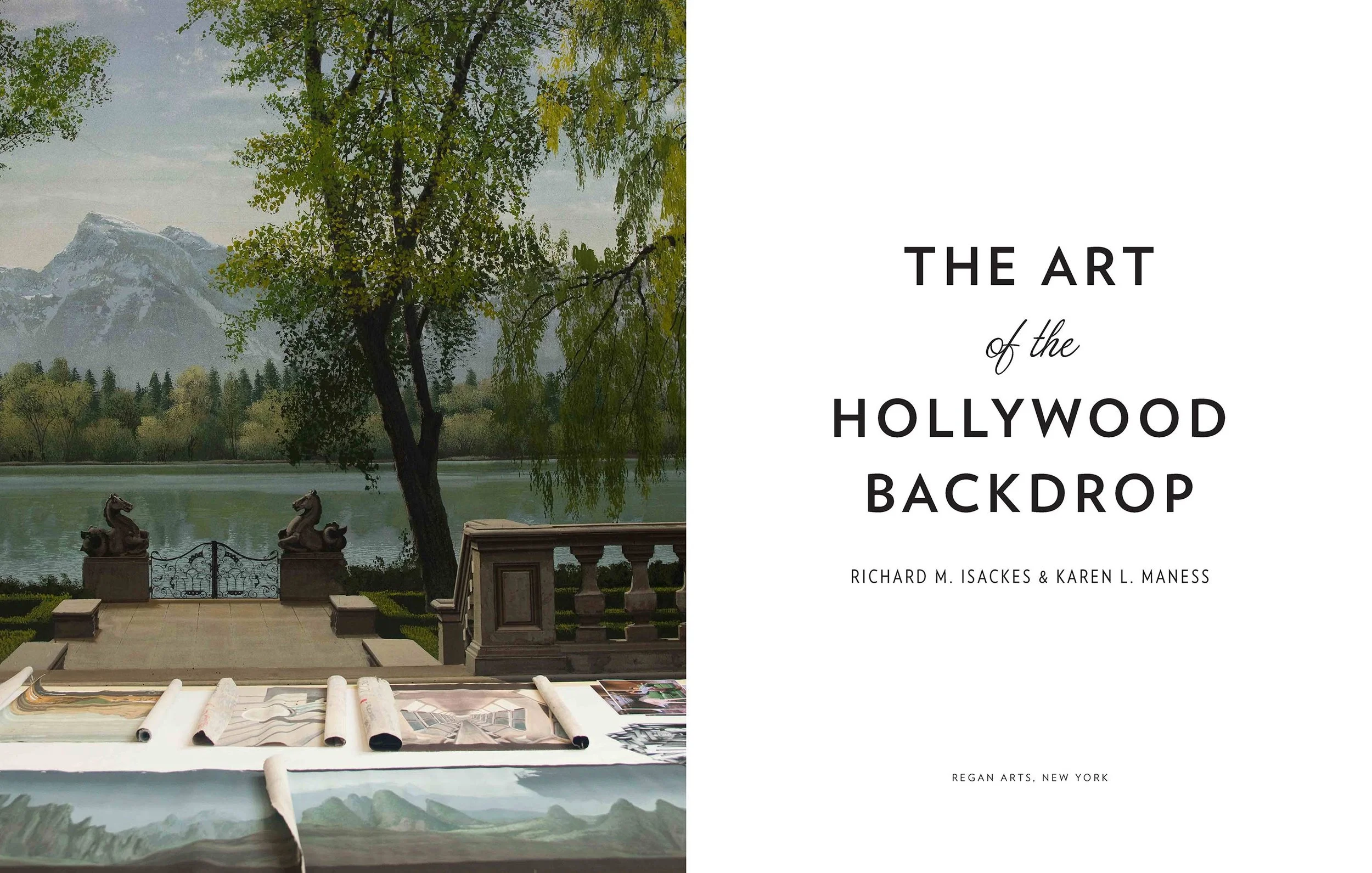 The Art of the Hollywood Backdrop — Buy Now- The Art of the
